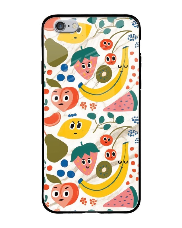 Fruit Bowl Premium Glass Cover for Apple iPhone 6s
