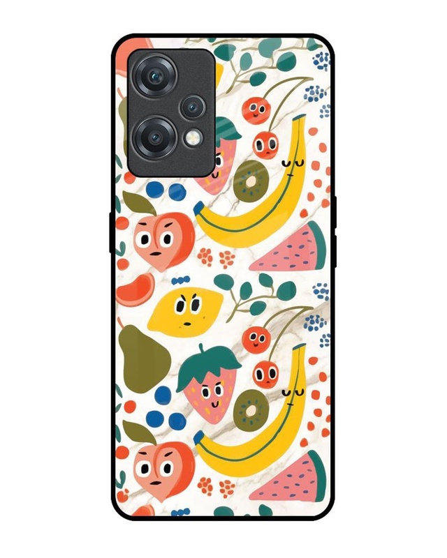 Shop Fruit Bowl Premium Glass Cover for OnePlus Nord CE 2 Lite 5G-Front