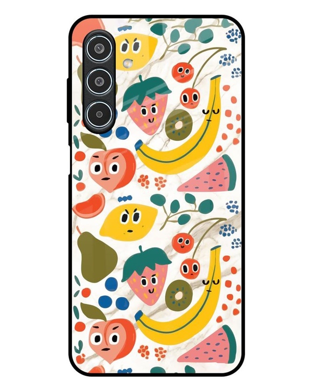 Fruit Bowl Premium Glass Cover for Samsung Galaxy M35 5G