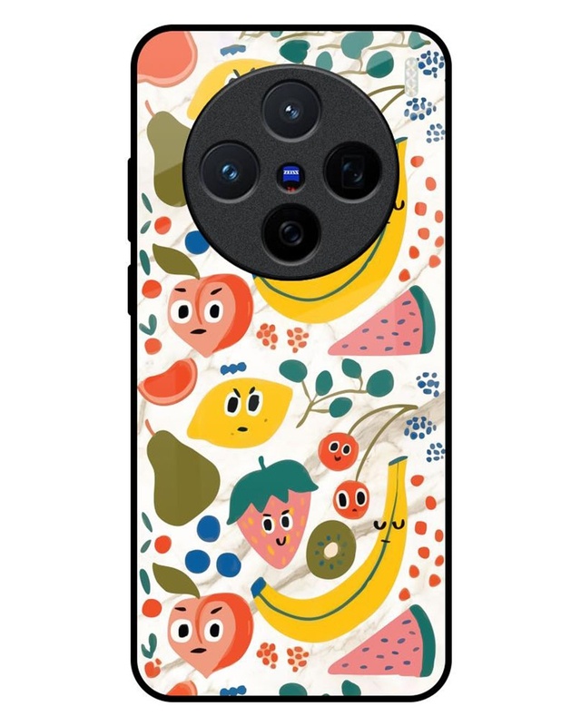 Fruit Bowl Premium Glass Cover for Vivo X200 5G