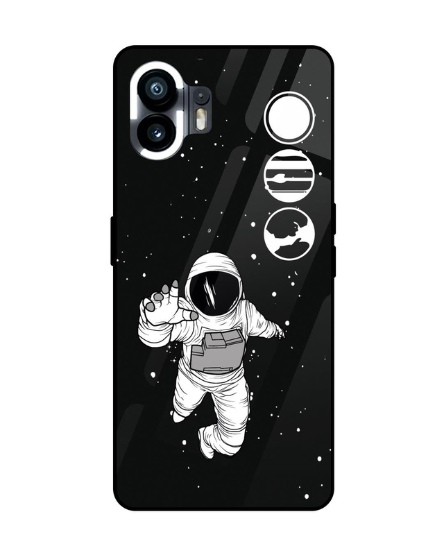 Fun Astronaut Premium Glass Cover for Nothing Phone (2)