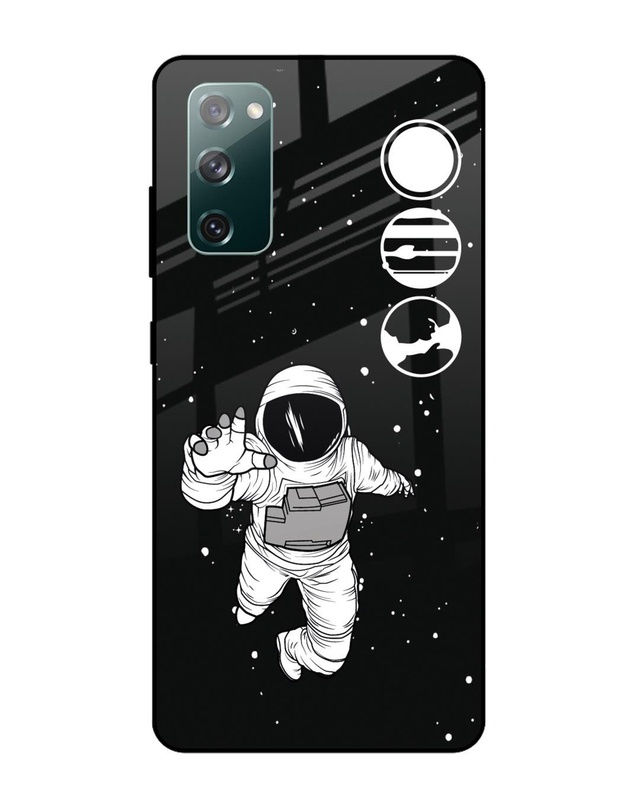 Fun Astronaut Premium Glass Cover for Samsung Galaxy S20 FE