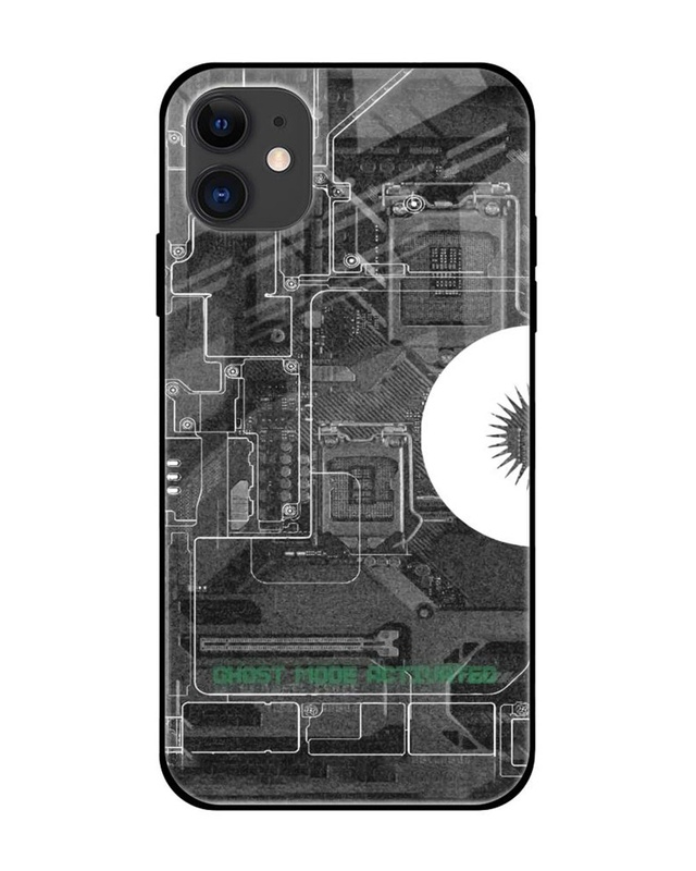 Shop Ghost Mode Premium Glass Cover for Apple iPhone 12-Front