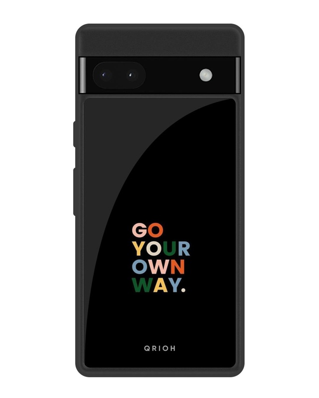 Shop Go Your Own Way Premium Glass Case for Google Pixel 6a (Shock Proof, Scratch Resistant)-Front