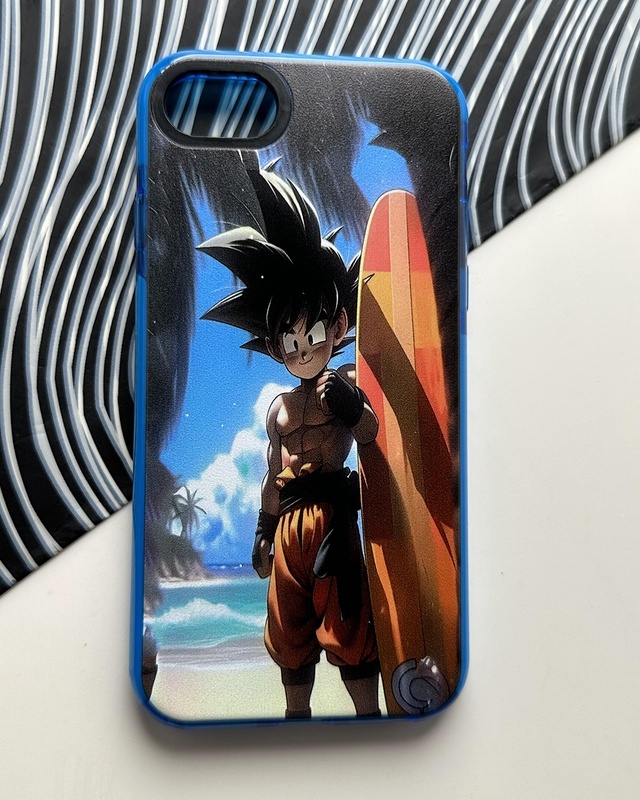 Shop Goku 6 Pack Bumper Case For Apple iPhone 7-Front