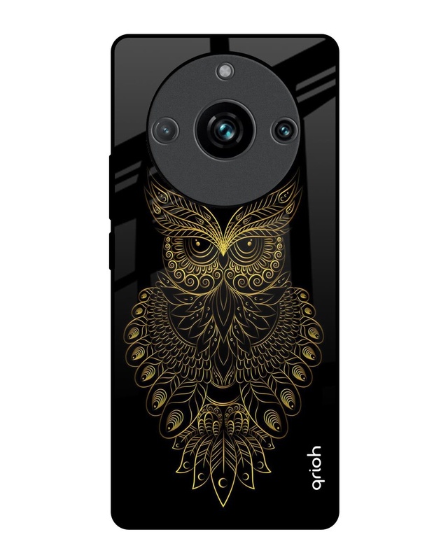 Shop Golden Owl Premium Glass Case for Realme 11 Pro+ 5G (Shock Proof, Scratch Resistant)-Front