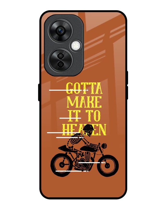 Gotta Make It To Heaven Premium Glass Cover for OnePlus Nord CE 3 Lite 5G