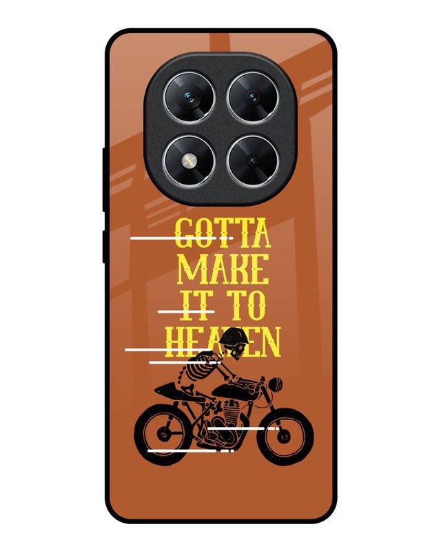 Gotta Make It To Heaven Premium Glass Cover for Poco X7 5G