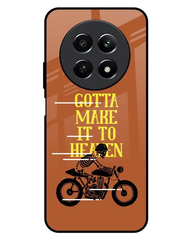 Gotta Make It To Heaven Premium Glass Cover for Realme C65 5G