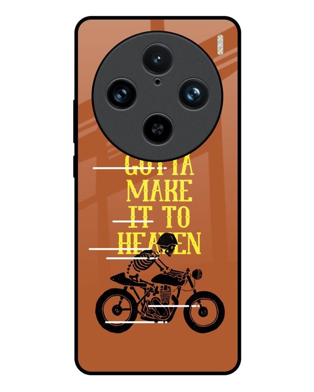 Gotta Make It To Heaven Premium Glass Cover for Vivo X100 Pro 5G