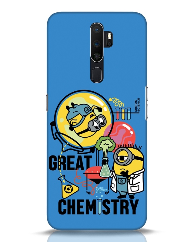 Shop Great Chemistry Designer Hard Cover for Oppo A5 2020-Front