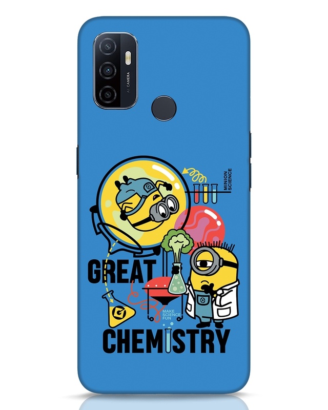 Shop Great Chemistry Designer Hard Cover for Oppo A53-Front