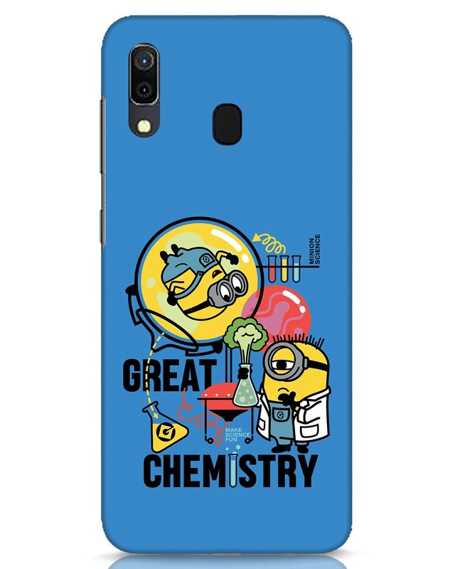 Shop Great Chemistry Designer Hard Cover for Samsung Galaxy A30-Front