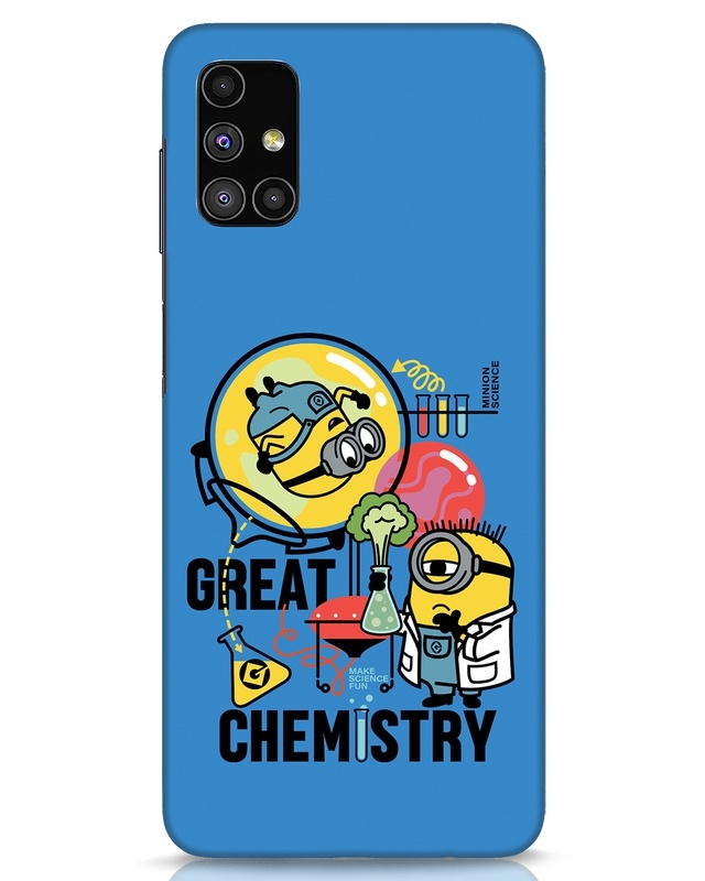 Shop Great Chemistry Designer Hard Cover for Samsung Galaxy M51-Front