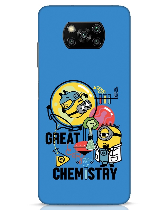 Shop Great Chemistry Designer Hard Cover for Xiaomi Poco X3 Pro-Front