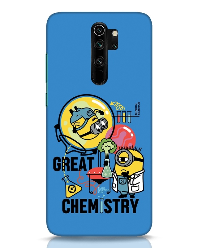 Shop Great Chemistry Designer Hard Cover for Xiaomi Redmi Note 8 Pro-Front