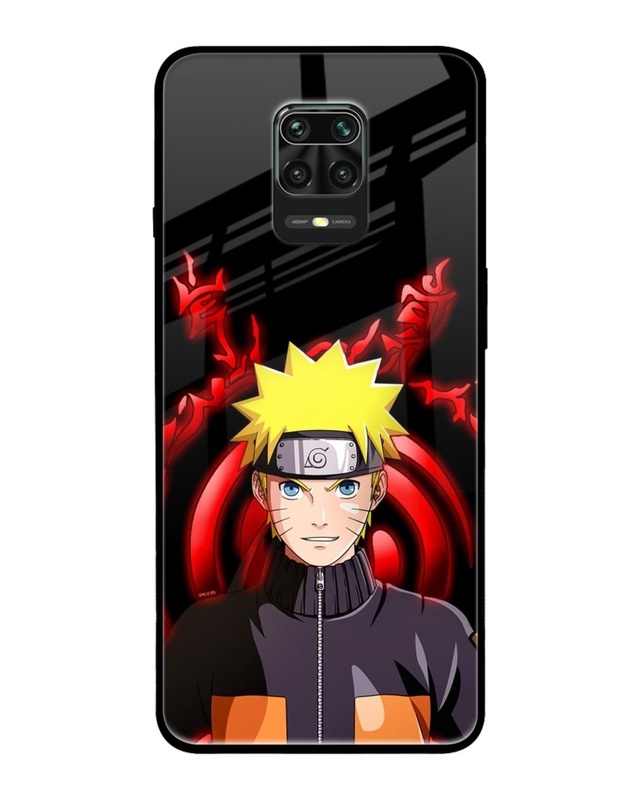 Shop Great Naruto Premium Glass Case for Poco M2 Pro (Shock Proof, Scratch Resistant)-Front