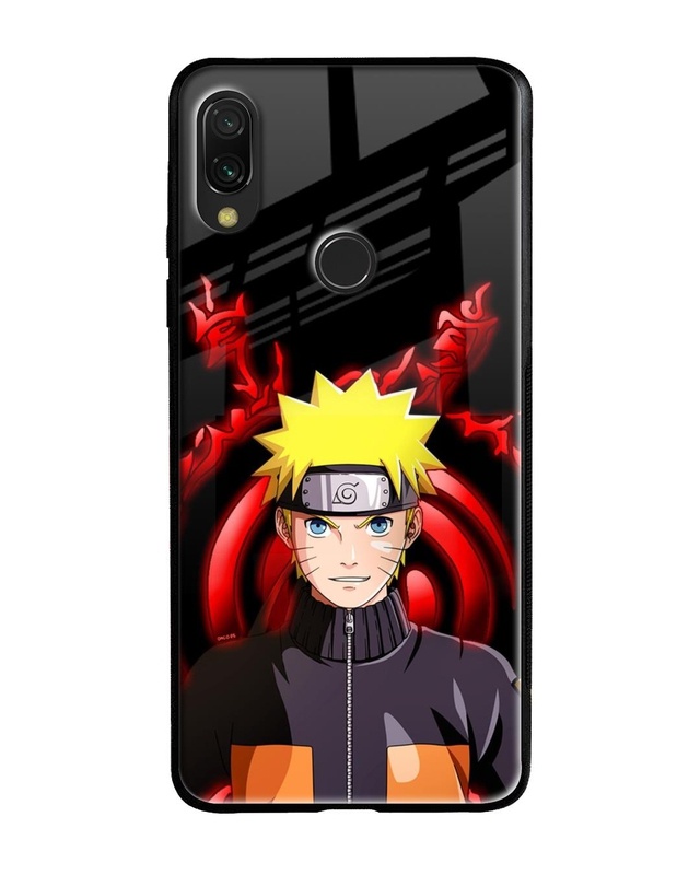 Shop Great Naruto Premium Glass Case for Redmi Note 7 Pro (Shock Proof,Scratch Resistant)-Front