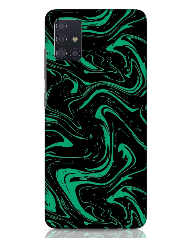 Shop Green Granite Designer Hard Cover for Samsung Galaxy A51-Front