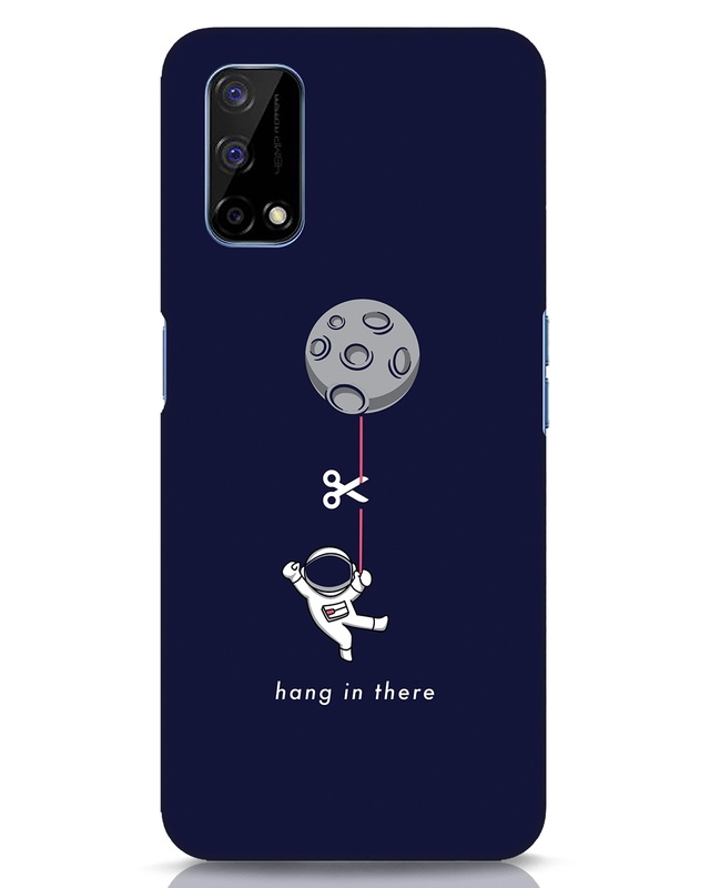 Shop Hangin Astronaut Designer Hard Cover for Realme Narzo 30 Pro-Front