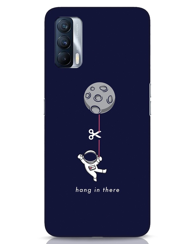 Shop Hangin Astronaut Designer Hard Cover for Realme X7-Front