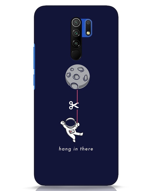 Shop Hangin Astronaut Designer Hard Cover for Xiaomi Poco M2 Reloaded-Front