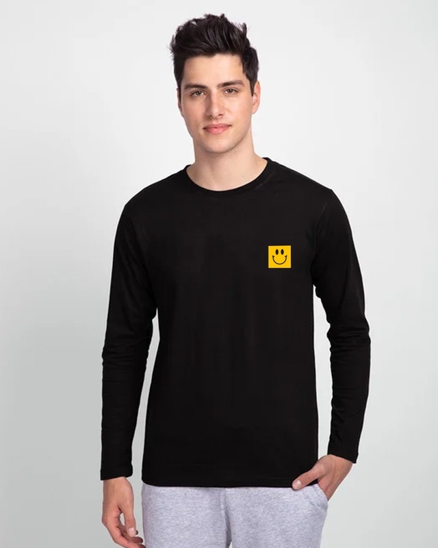Shop Happy State Full Sleeve T-shirt-Front