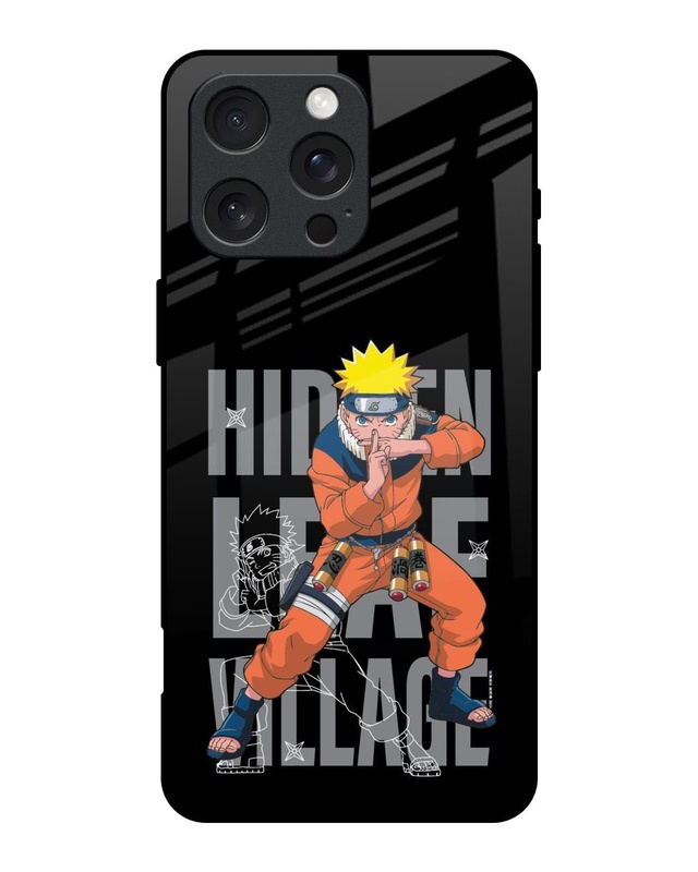 Hidden Leaf Village Premium Glass Cover for Apple iPhone 16 Pro