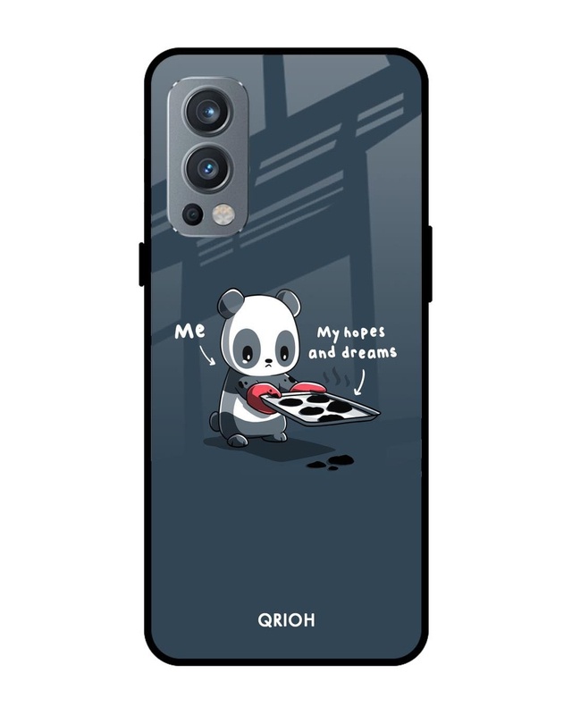 Shop Hopes & Dreams Premium Glass Case for OnePlus Nord 2 (Shock Proof, Scratch Resistant)-Front