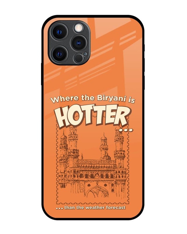 Shop Hyderabadi Heat Premium Glass Cover for Apple iPhone 12 Pro Max-Front