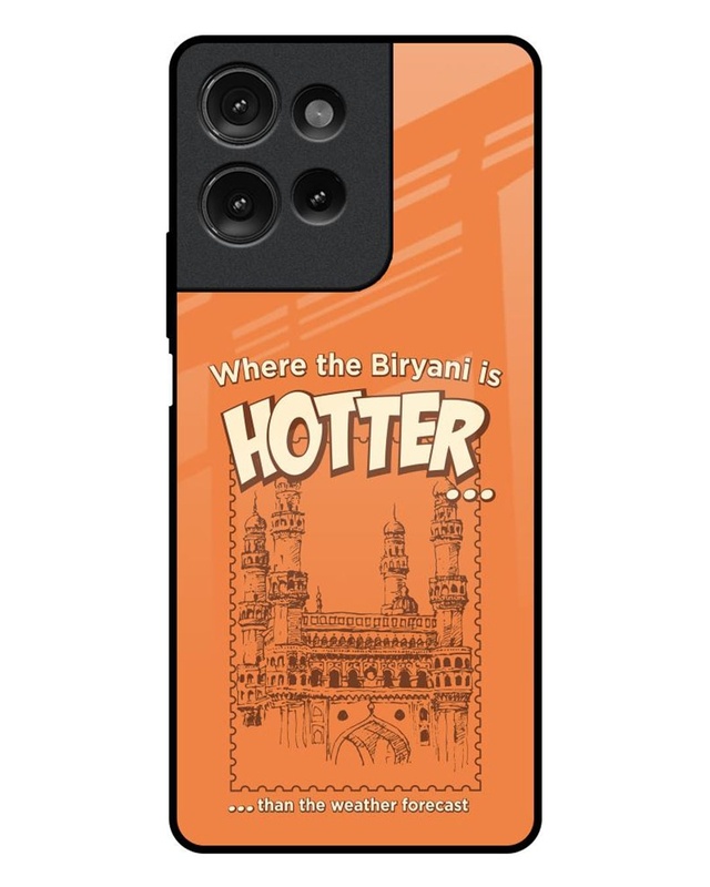 Hyderabadi Heat Premium Glass Cover for Motorola G75 5G