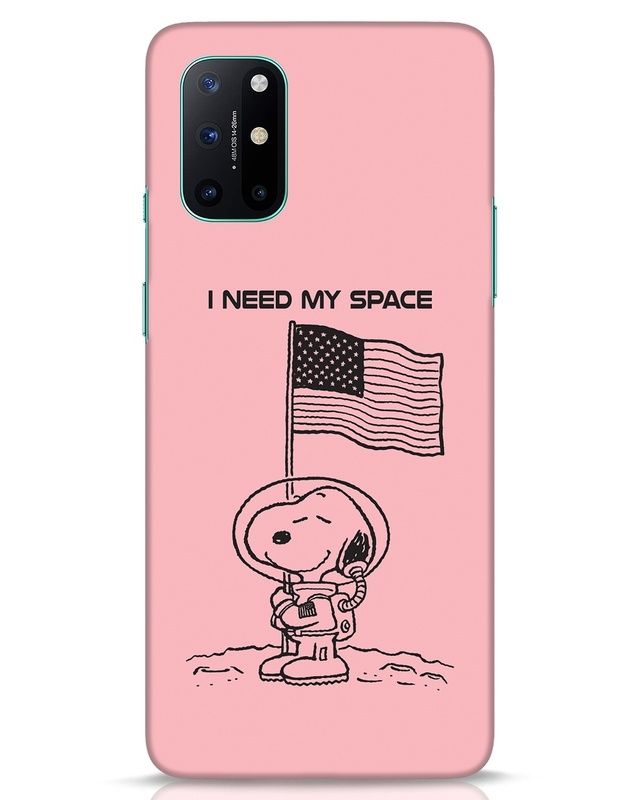 Shop I Need My Space Designer Hard Cover for OnePlus 8T-Front
