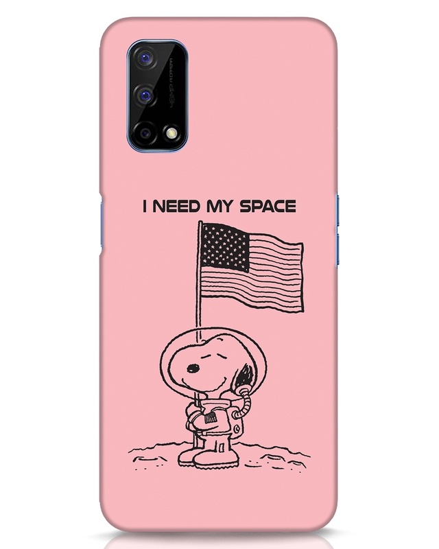Shop I Need My Space Designer Hard Cover for Realme Narzo 30 Pro-Front