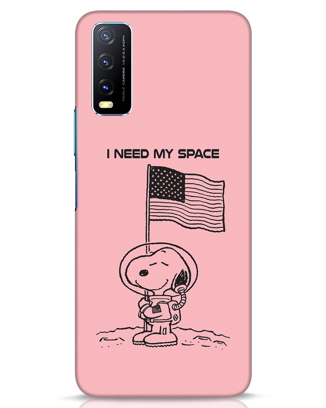 Shop I Need My Space Designer Hard Cover for Vivo Y20-Front