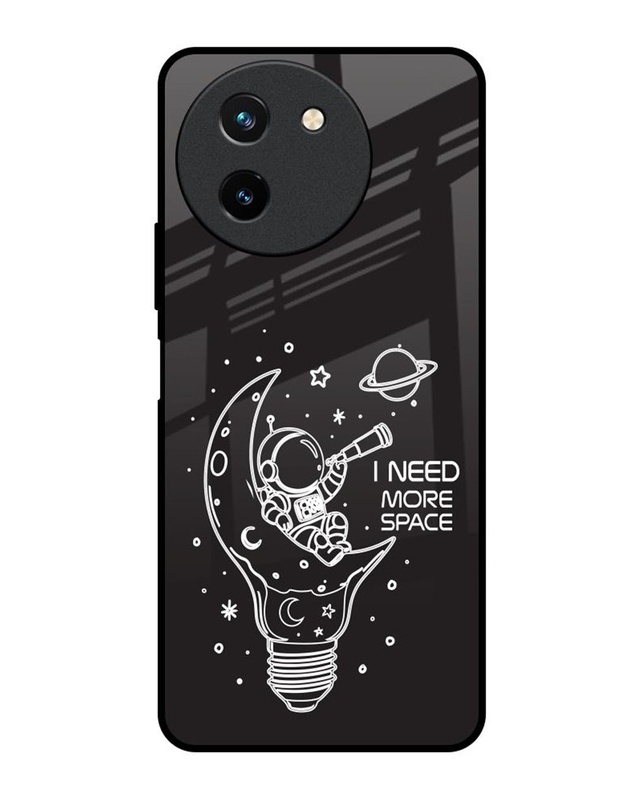 I Need Space Premium Glass Cover for Vivo T3X 5G