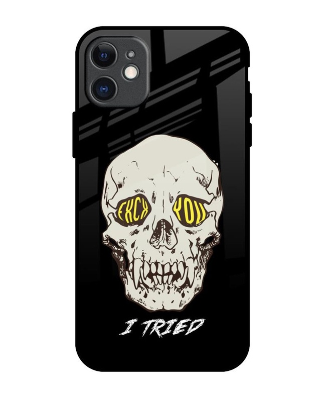 Shop I Tried Premium Glass Cover for Apple iPhone 11-Front