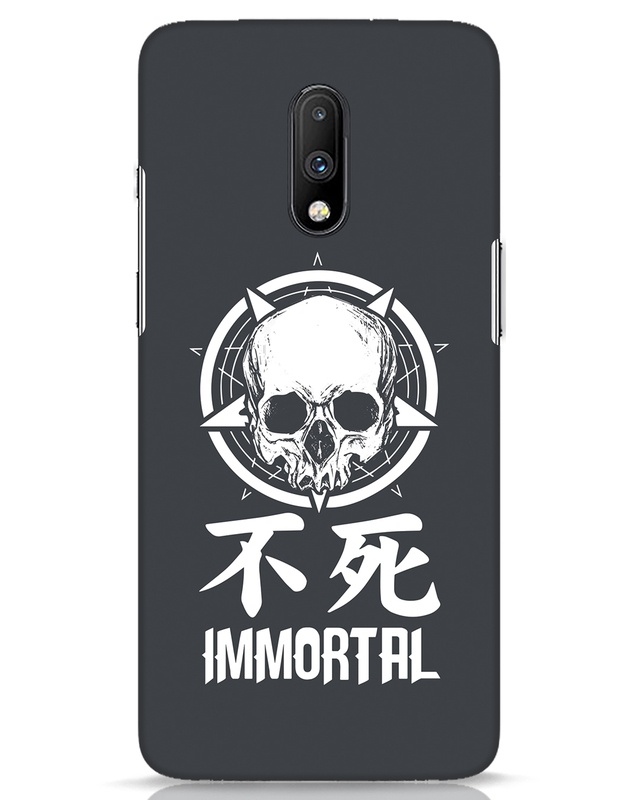 Shop Immortal Demigod Designer Hard Cover for OnePlus 7-Front
