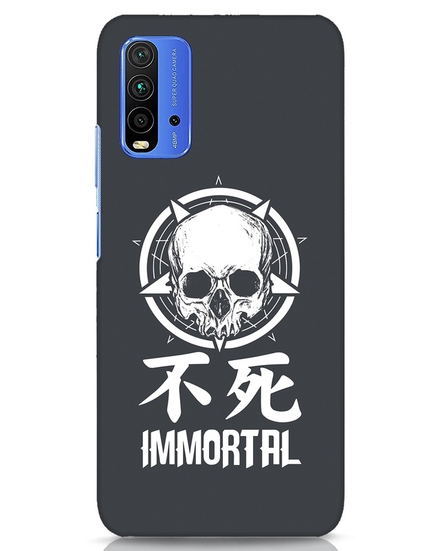 Shop Immortal Demigod Designer Hard Cover for Xiaomi Redmi 9 Power-Front