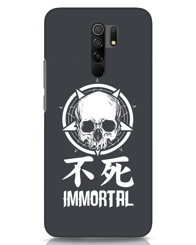 Shop Immortal Demigod Designer Hard Cover for Xiaomi Redmi 9 Prime-Front