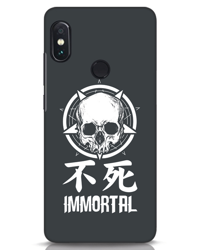 Shop Immortal Demigod Designer Hard Cover for Xiaomi Redmi Note 5 Pro-Front