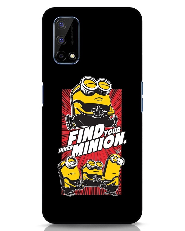 Shop Inner Minion Designer Hard Cover for Realme Narzo 30 Pro-Front