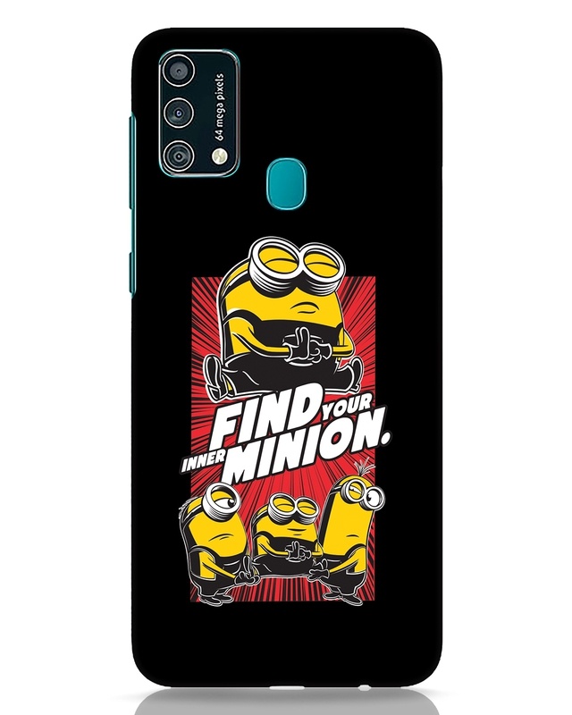 Shop Inner Minion Designer Hard Cover for Samsung Galaxy F41-Front