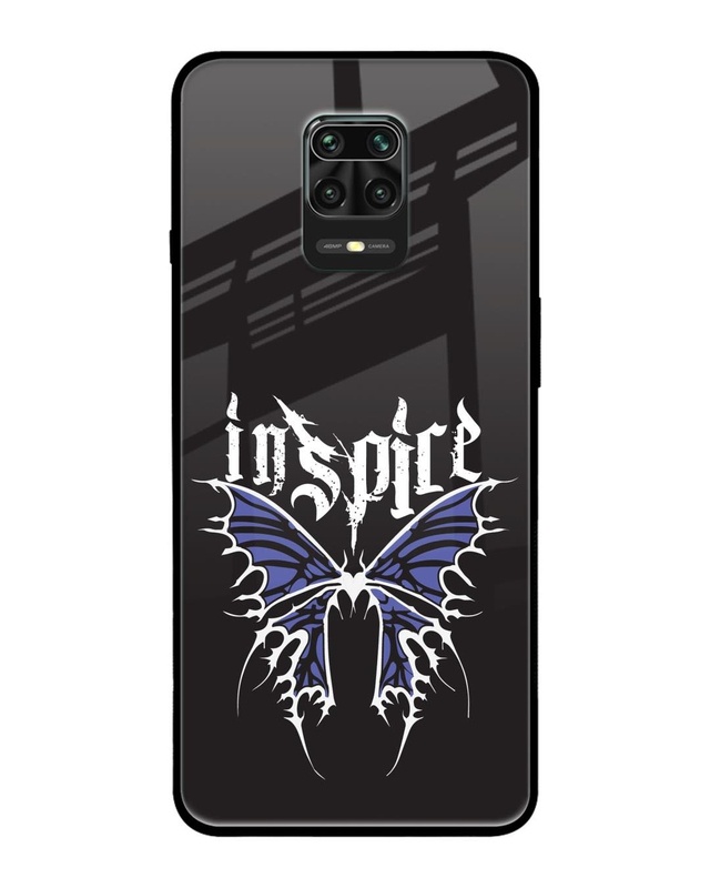 Shop Inspire Premium Glass Cover for Redmi Note 9 Pro Max-Front