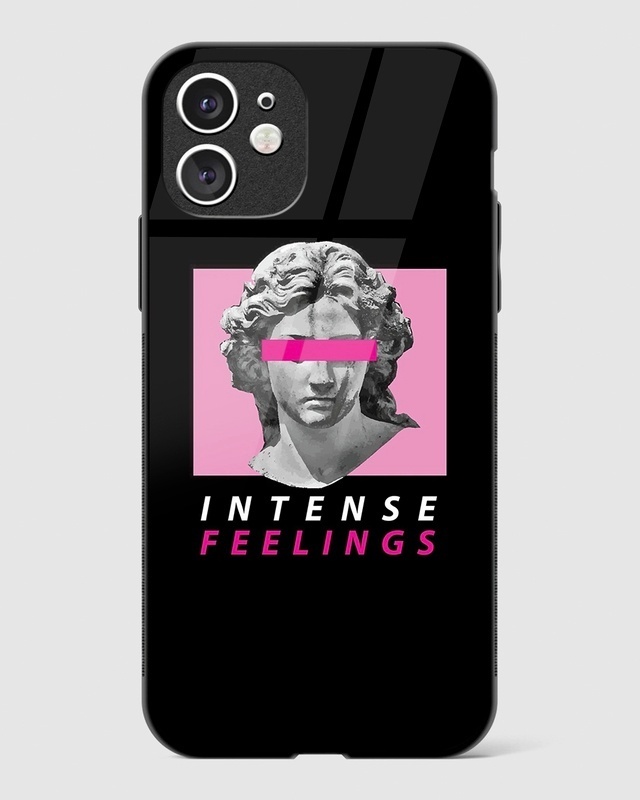 Shop Intense Feelings Premium Glass Case for Apple iPhone 11-Front