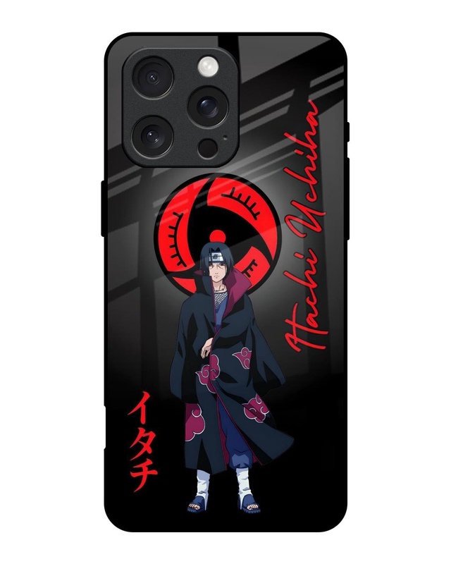 Itachi Blood Premium Glass Cover for Apple iPhone 16 Pro