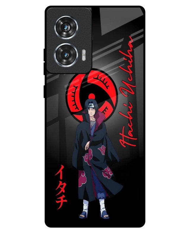 Itachi Blood Premium Glass Cover for Motorola Edge 50 Fusion 5G