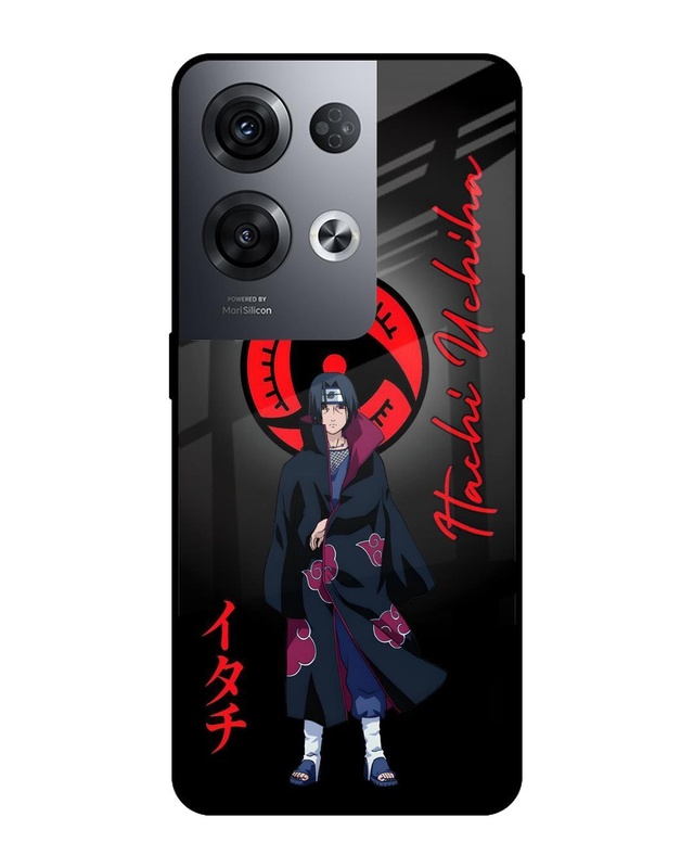 Itachi Blood Premium Glass Cover for Oppo Reno8 Pro 5G