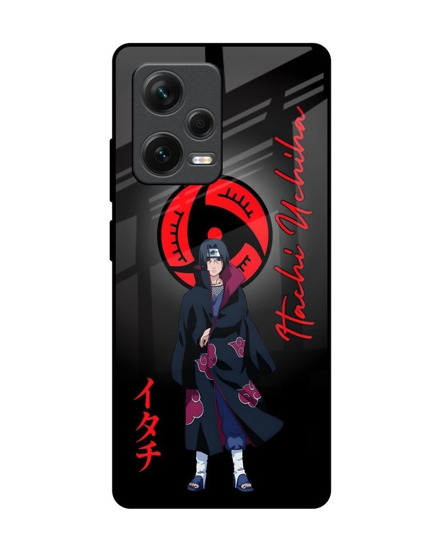 Itachi Blood Premium Glass Cover for Redmi Note 12 Pro 5G