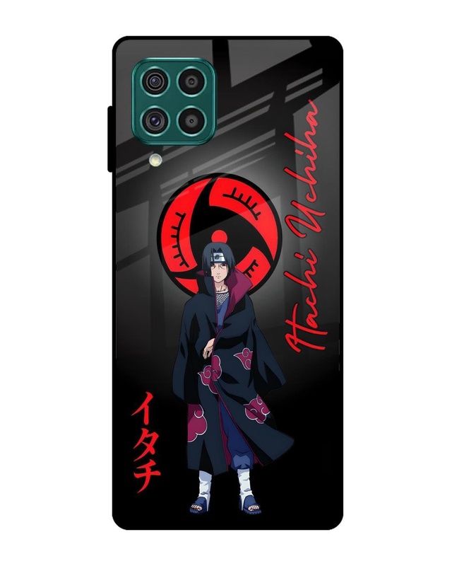 Itachi Blood Premium Glass Cover for Samsung Galaxy F62