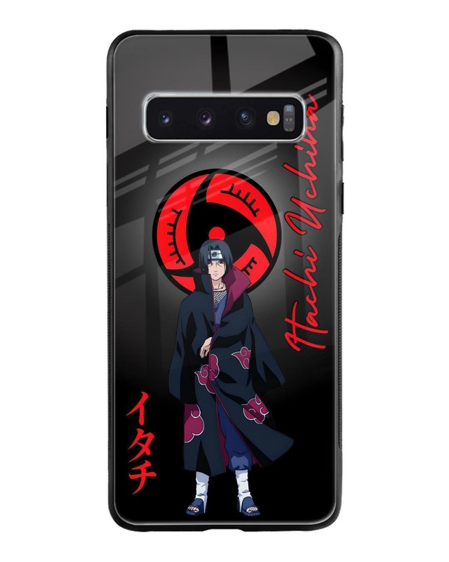 Itachi Blood Premium Glass Cover for Samsung Galaxy S10